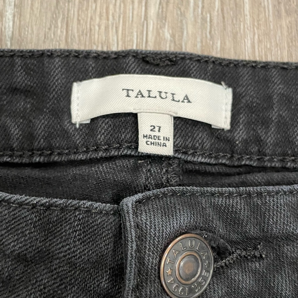 Talula Low Rise Jean Shorts - Picture 4 of 4
